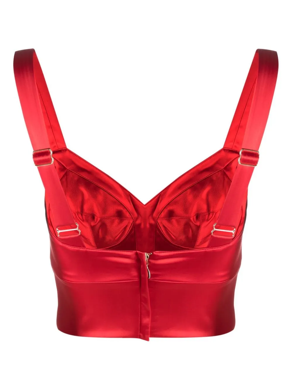Murmur Korset met satijnen afwerking - Rood