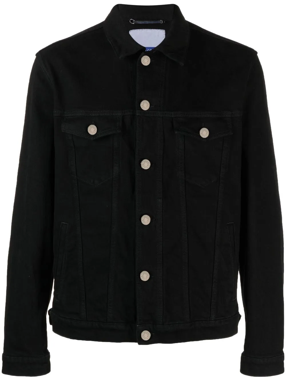Jacob Cohën button-up denim jacket - Black