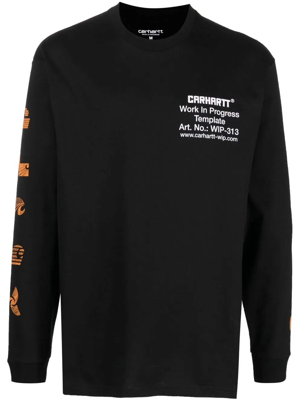 

Carhartt WIP camisa con motivo estampado - Negro
