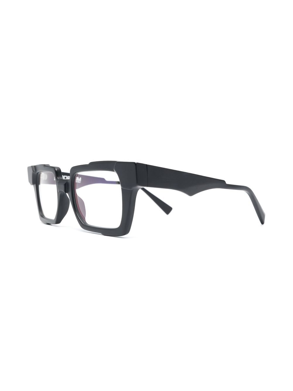 Shop Kuboraum Square-frame Optical Glasses In Black