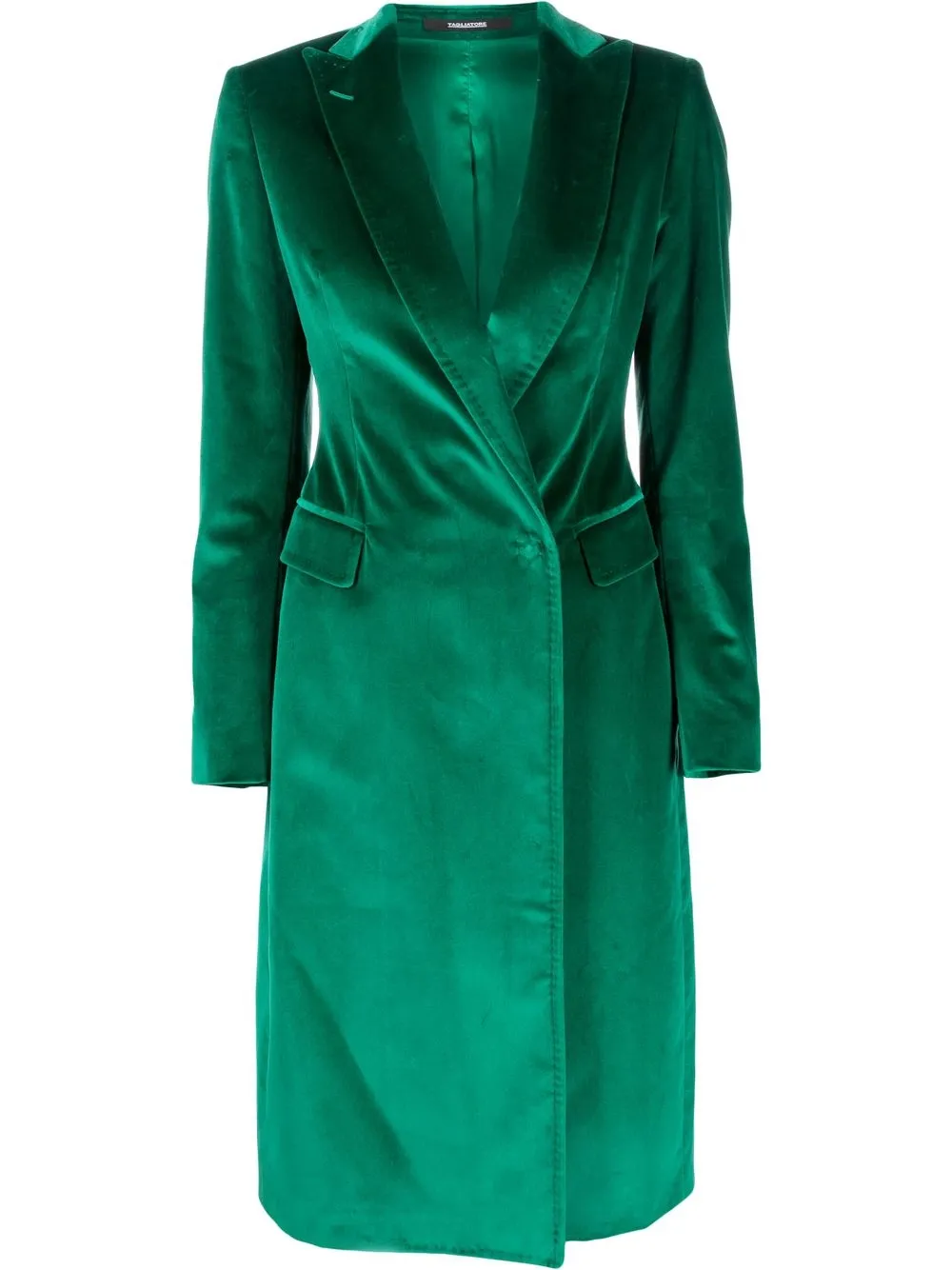 

Tagliatore peak-lapel double-breasted coat - Green