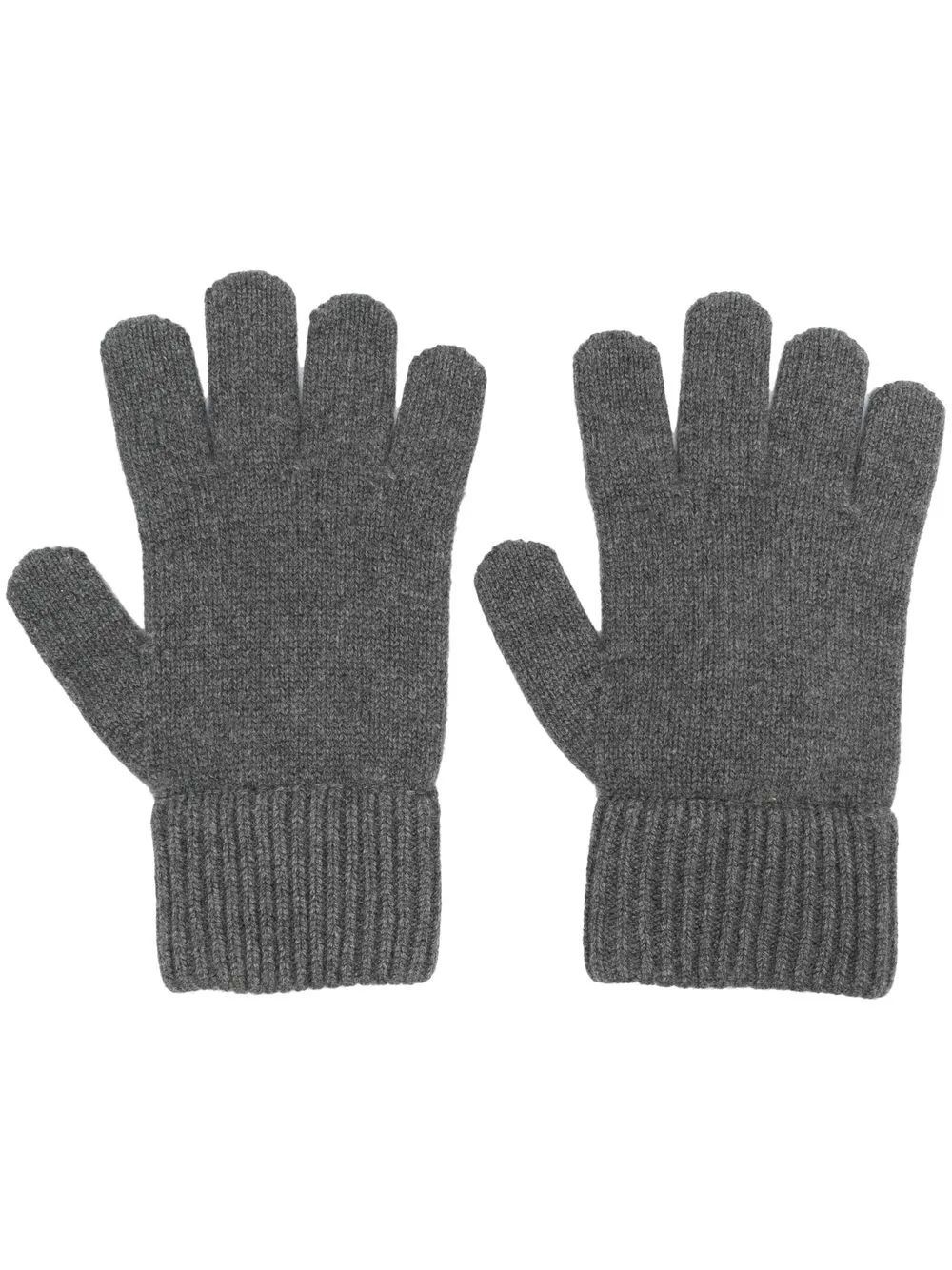

Alanui logo-embellished gloves - Grey