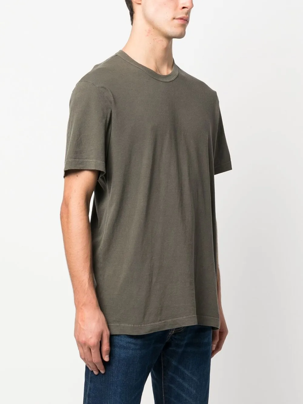 James Perse Katoenen T-shirt - Groen