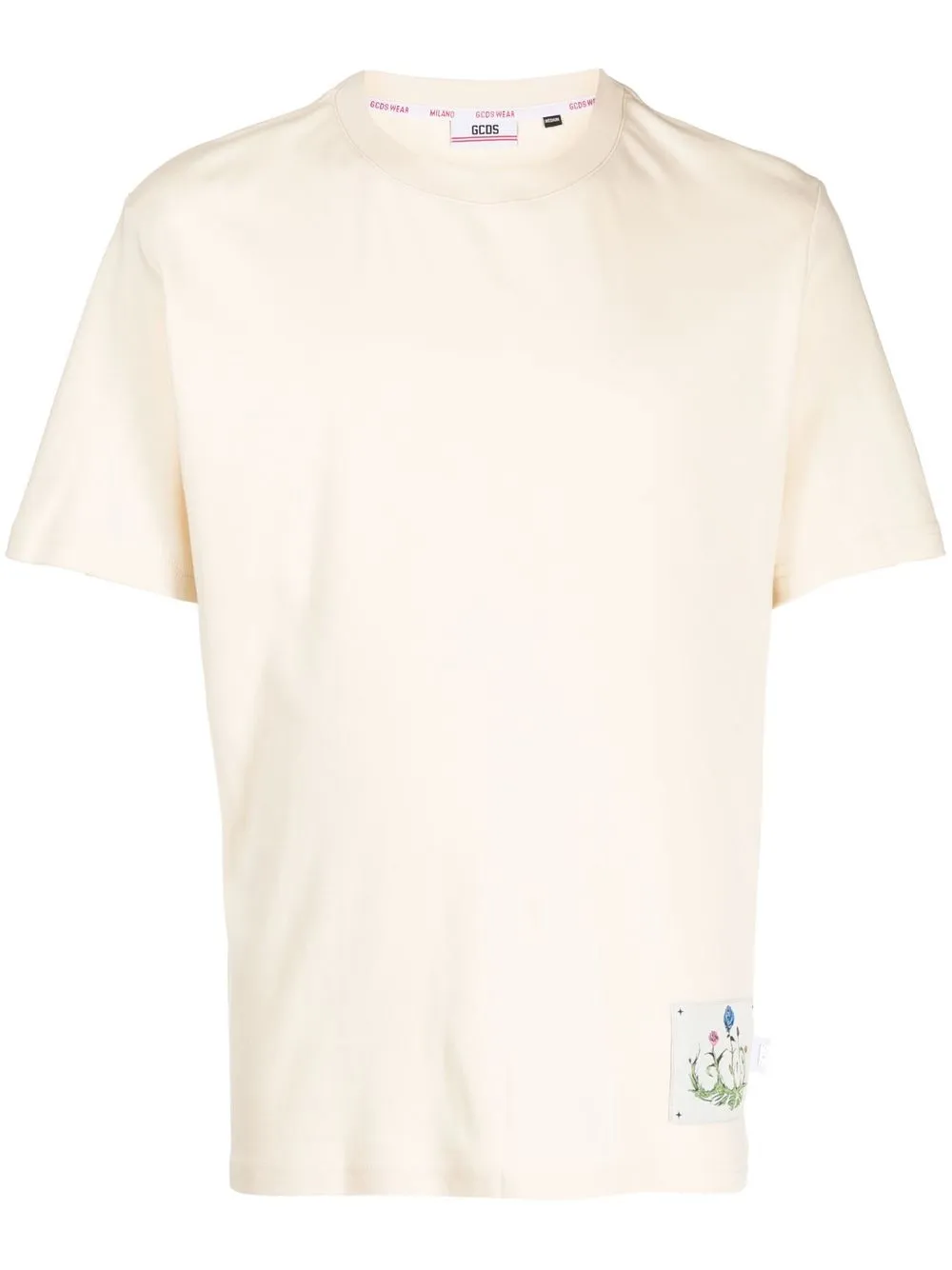 

Gcds playera con logo de rosa - Neutro