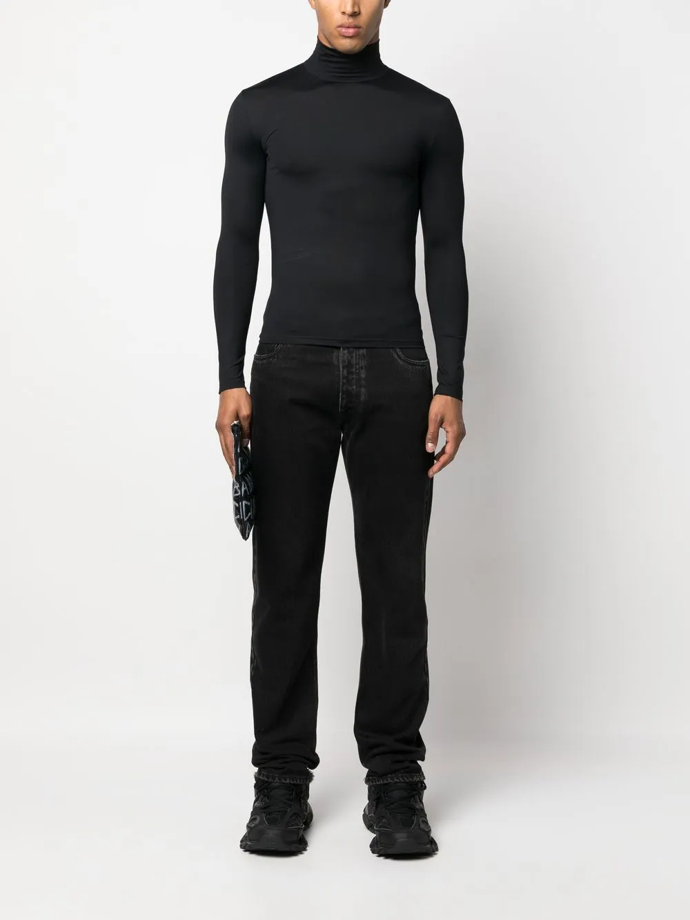 balenciaga roll neck