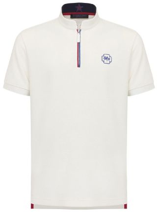 Shanghai Tang embroidered-logo Polo Shirt - Farfetch