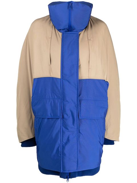 Goen.J zip-up padded coat 