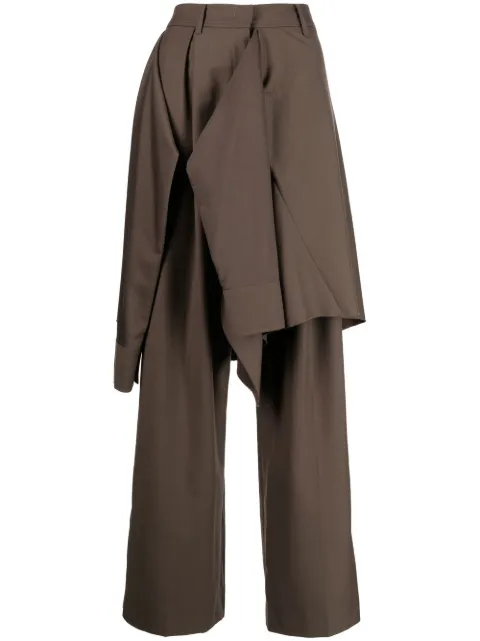Goen.J pantalones a capas