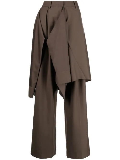 Pantalon à design superposé - Goen.J - Modalova