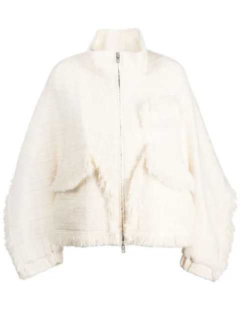 Goen.J chamarra bomber con cuello alzado