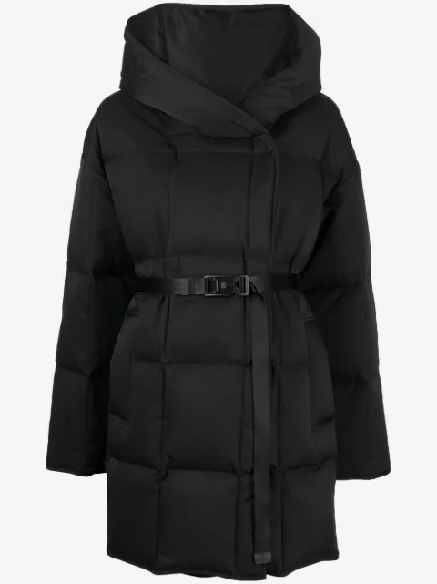 Goen.J hooded quilted-shell down coat