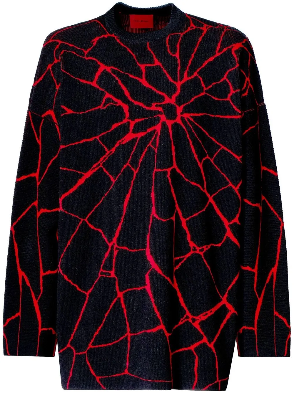 

A BETTER MISTAKE Disobedience graphic-print jumper - Black