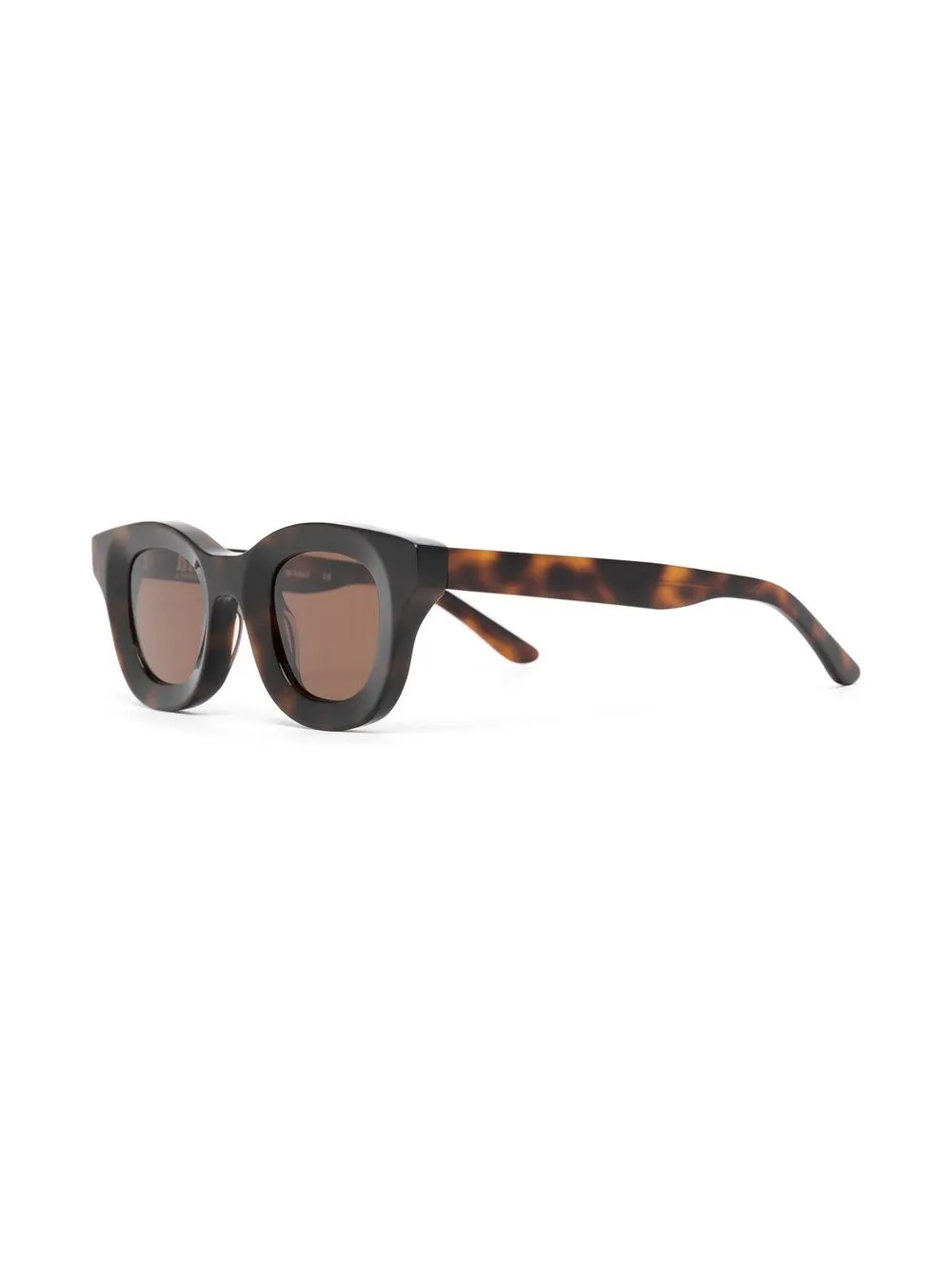 Thierry Lasry x Rhude Rhodeo zonnebril met vierkant montuur - Bruin