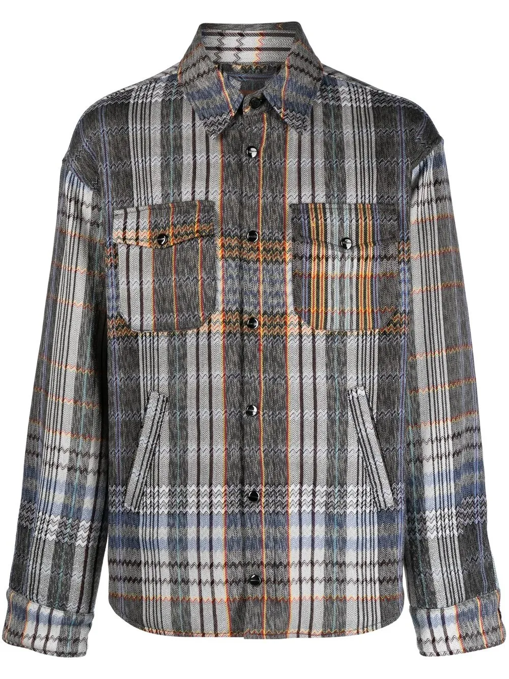 

Missoni check-print shirt jacket - Black