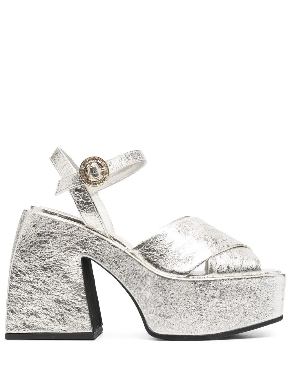 

Nodaleto Bulla metallic 120mm sandals