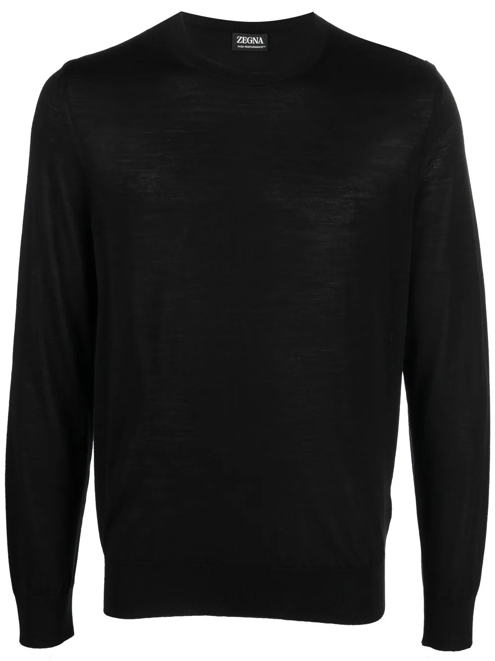 

Zegna fine-knit wool jumper - Black