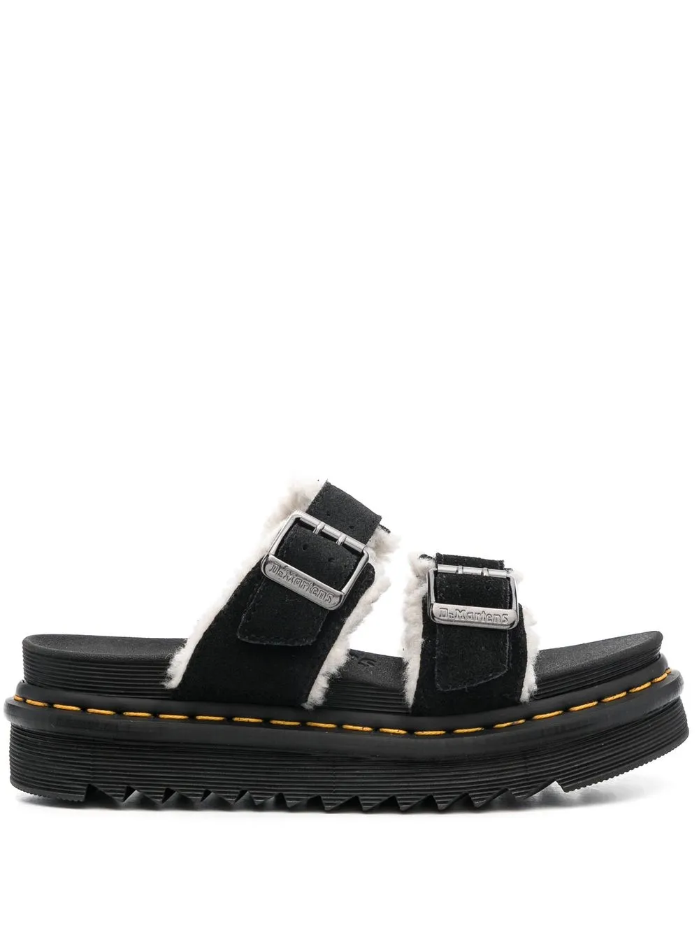 

Dr. Martens Myles buckle-fastening open-toe sandals - Black