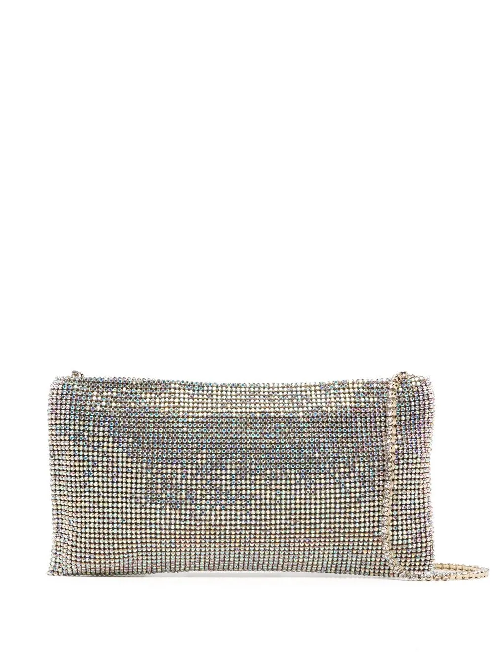 

Benedetta Bruzziches Your Best Friends crystal embellished crossbody bag - Gold