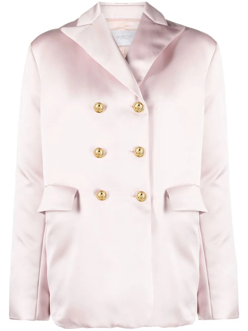 

Giambattista Valli padded double-breasted blazer - Pink