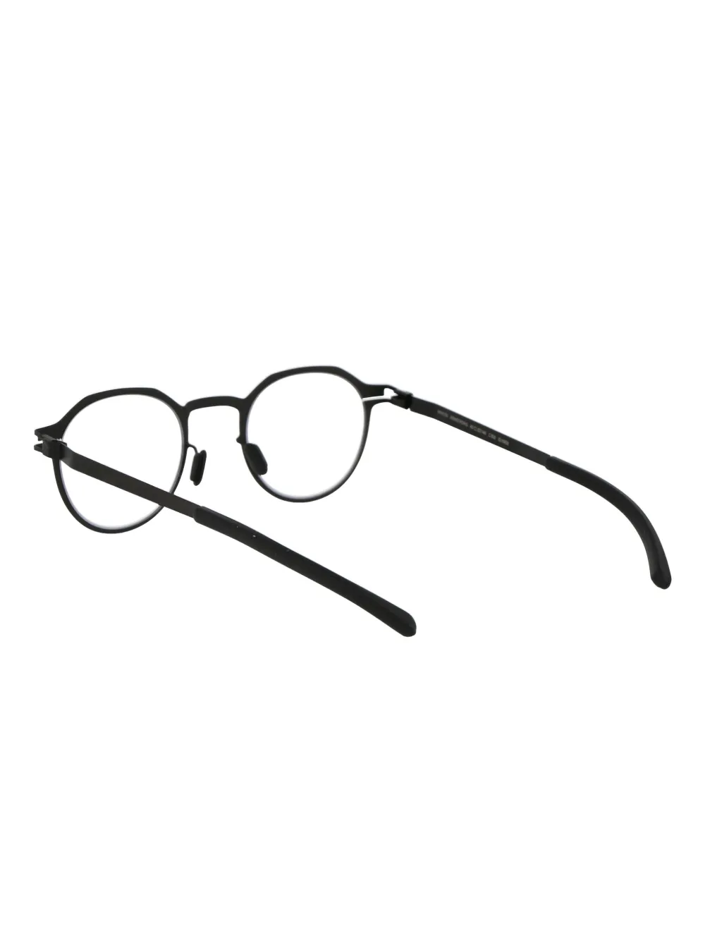 Mykita Bril met rond montuur Zwart