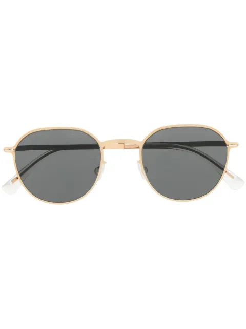 Mykita lentes de sol con armazón redonda