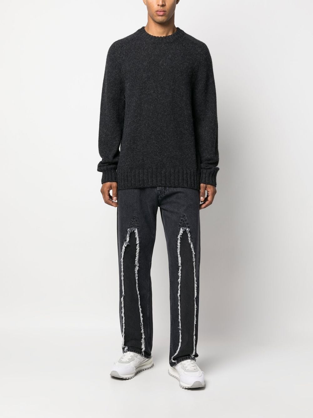 Norse Projects Trui met ronde hals - Grijs