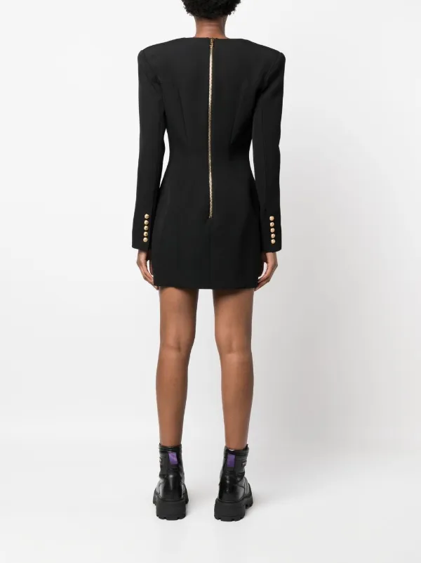 Balmain cheap black dress