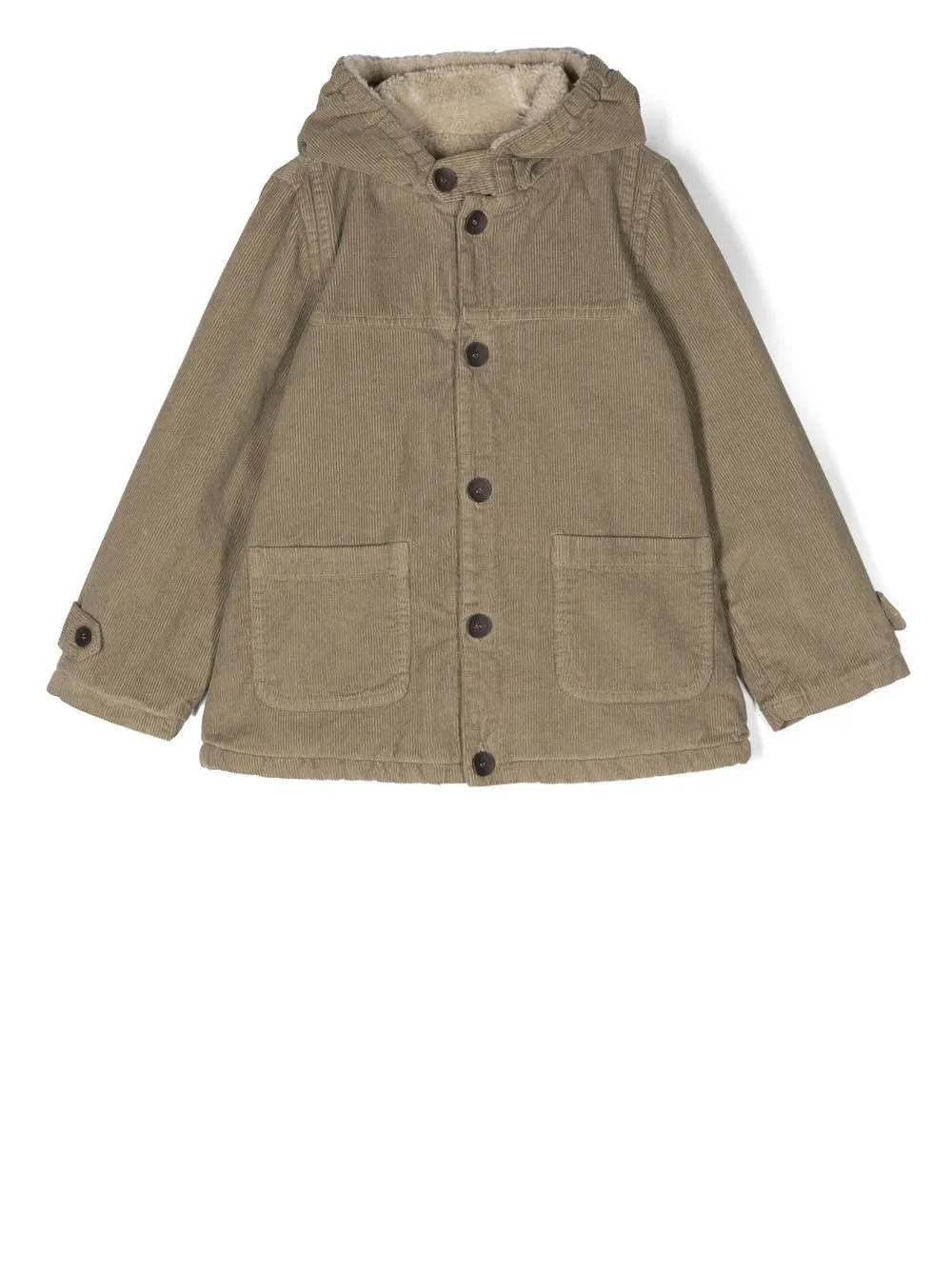 

Zhoe & Tobiah corduroy button-up coat - Green