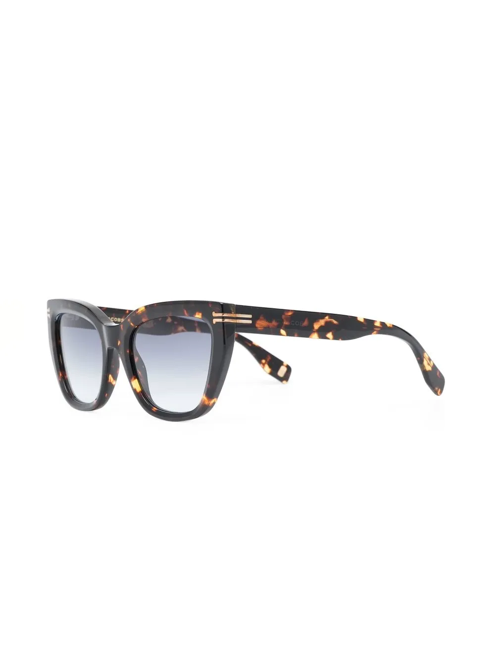 Marc Jacobs Eyewear Zonnebril met schildpadschild design - Bruin