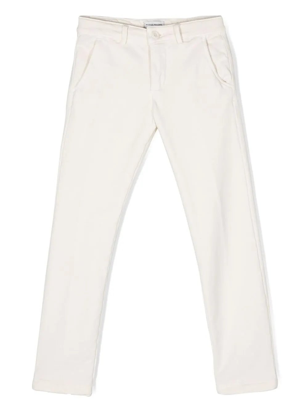 

Paolo Pecora Kids slim-cut leg trousers - Neutrals