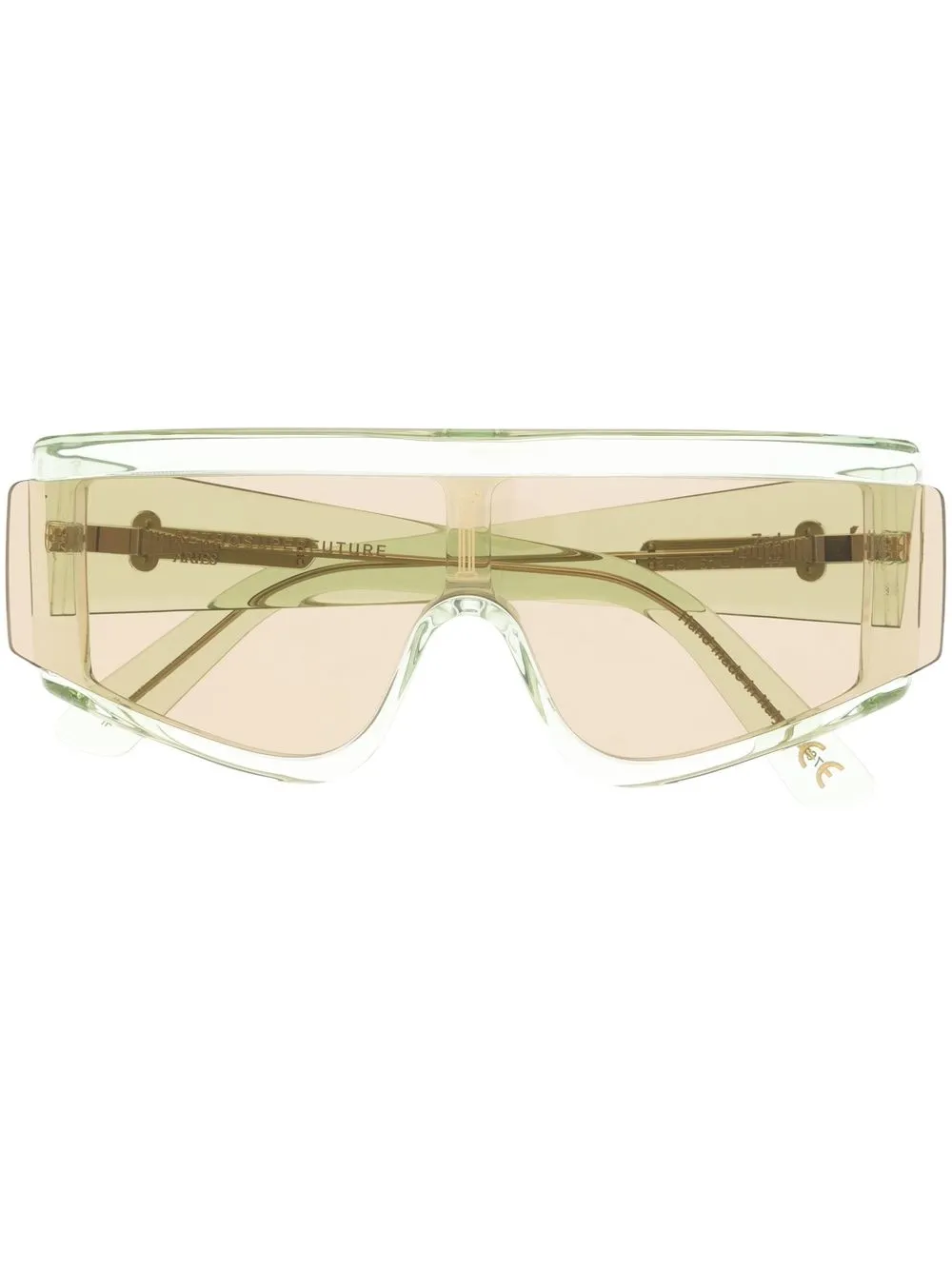 

Aries oversized-frame design sunglasses - Green