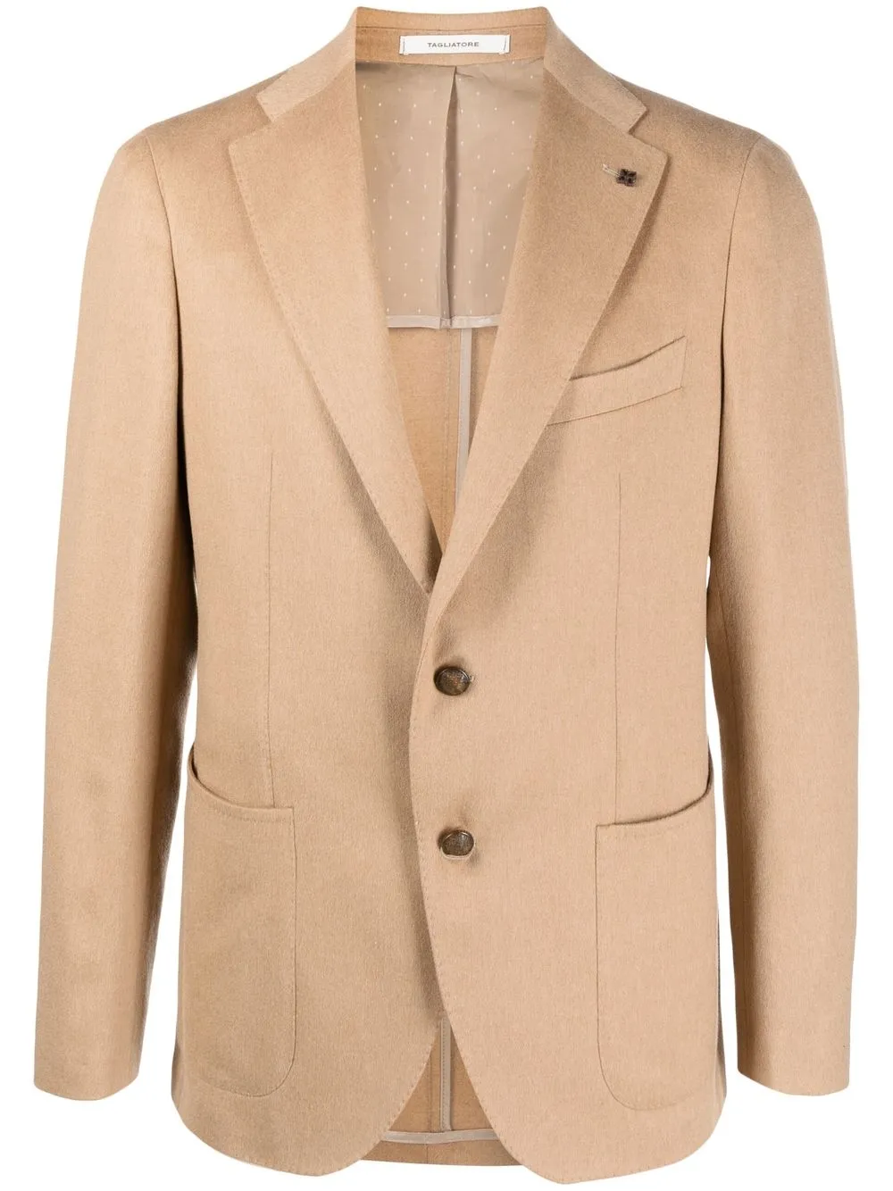 

Tagliatore notch lapels blazer - Neutrals