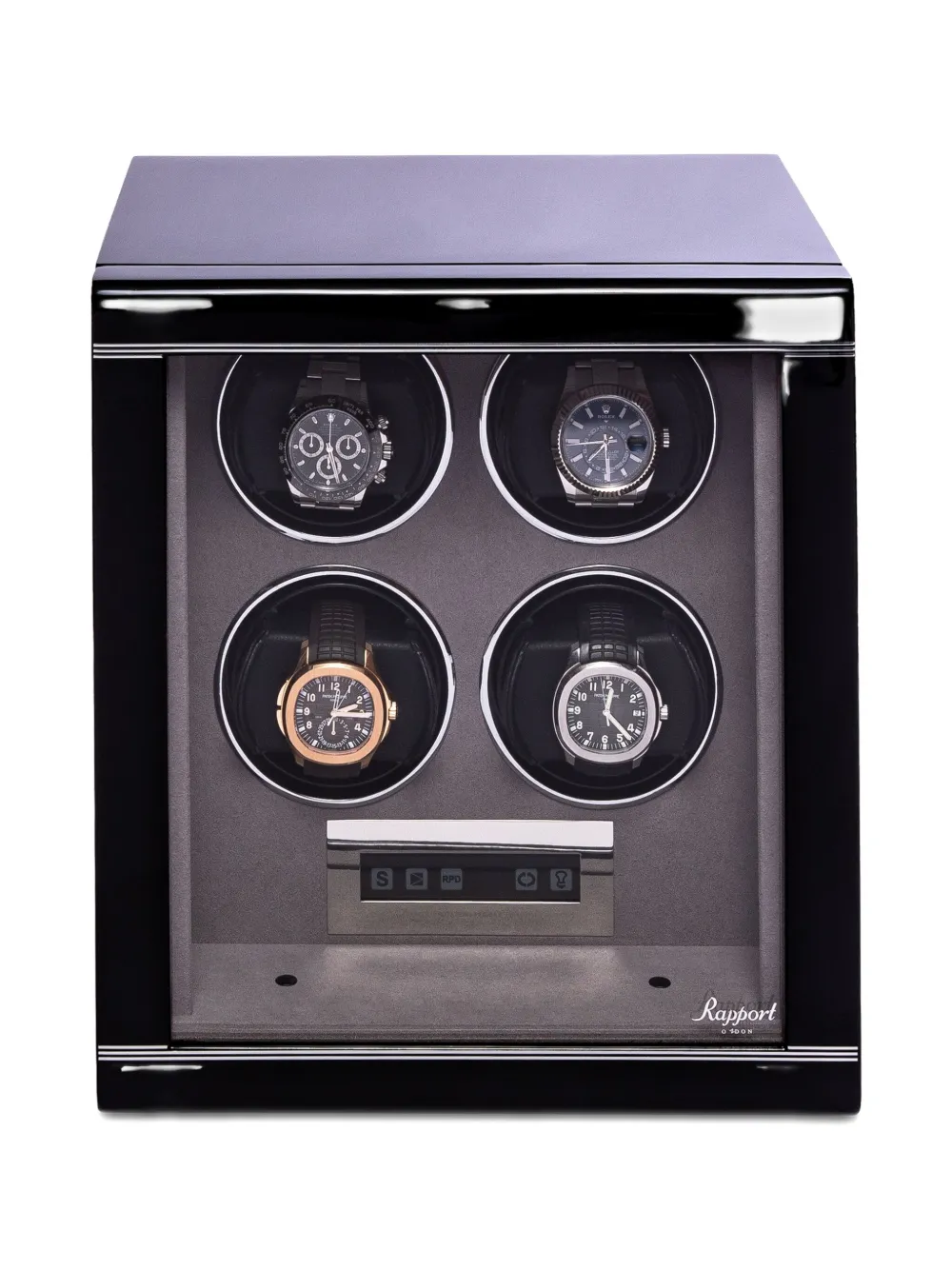 Rapport Formula Quad watch winder - Nero