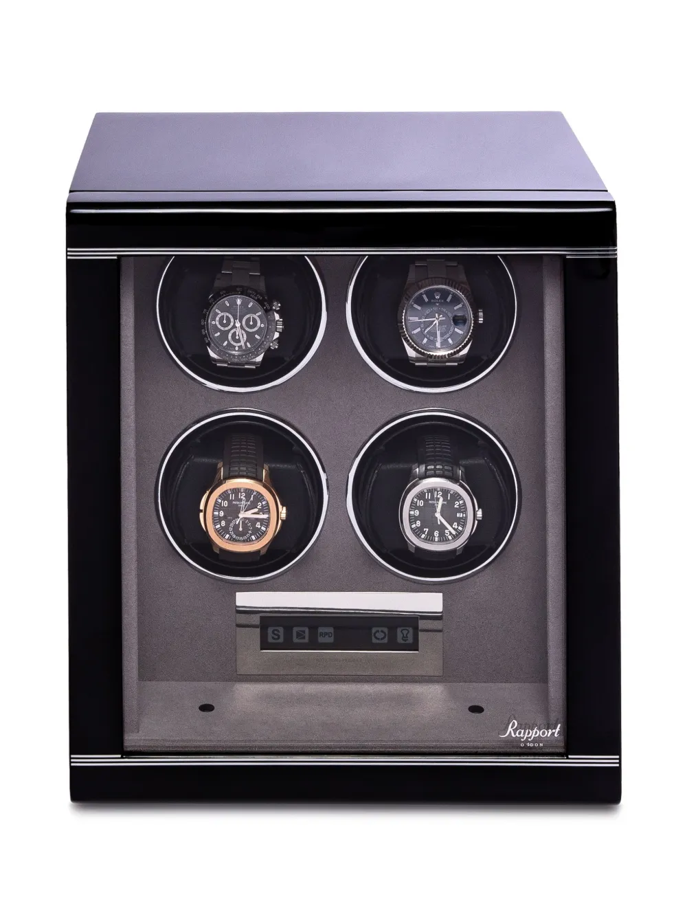 Rapport Formula Quad watch winder | Black | Image 1