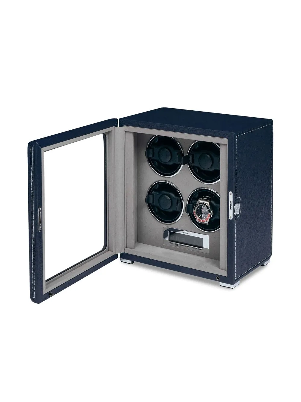 Rapport Quantum Quad Watch Winder In Blue