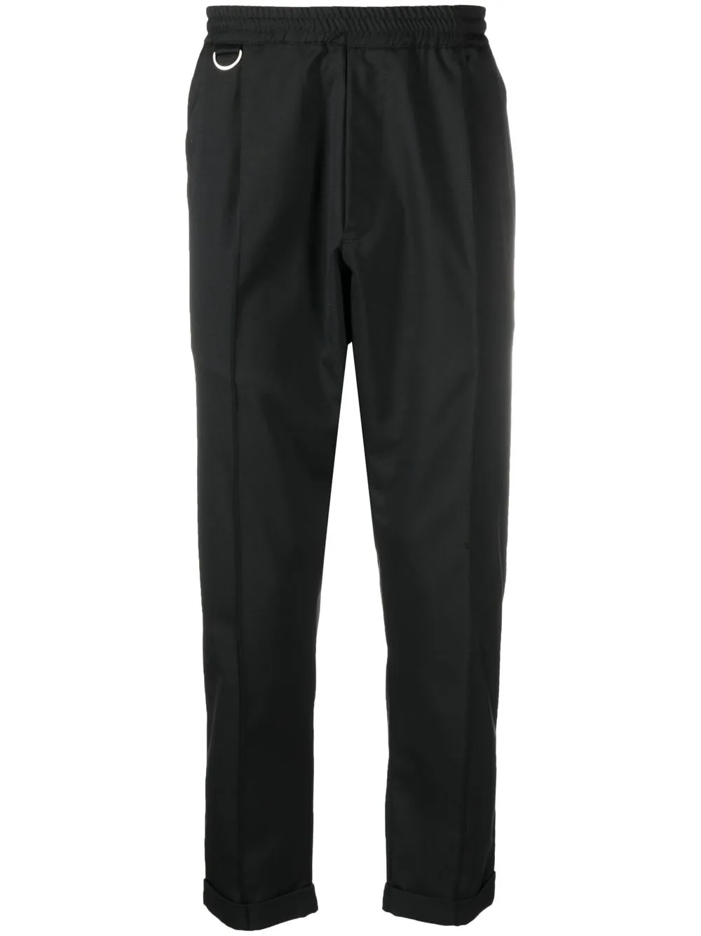 

Low Brand pantalones rectos con bolsillos - Negro