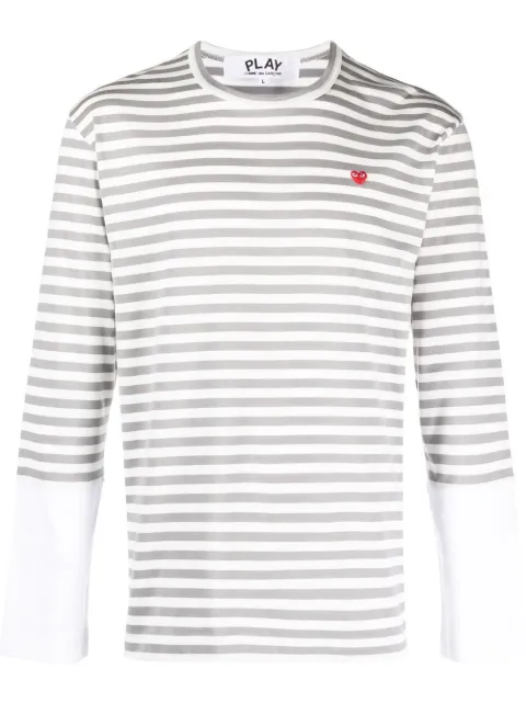 Comme Des Garçons Play T-shirt a maniche lunghe