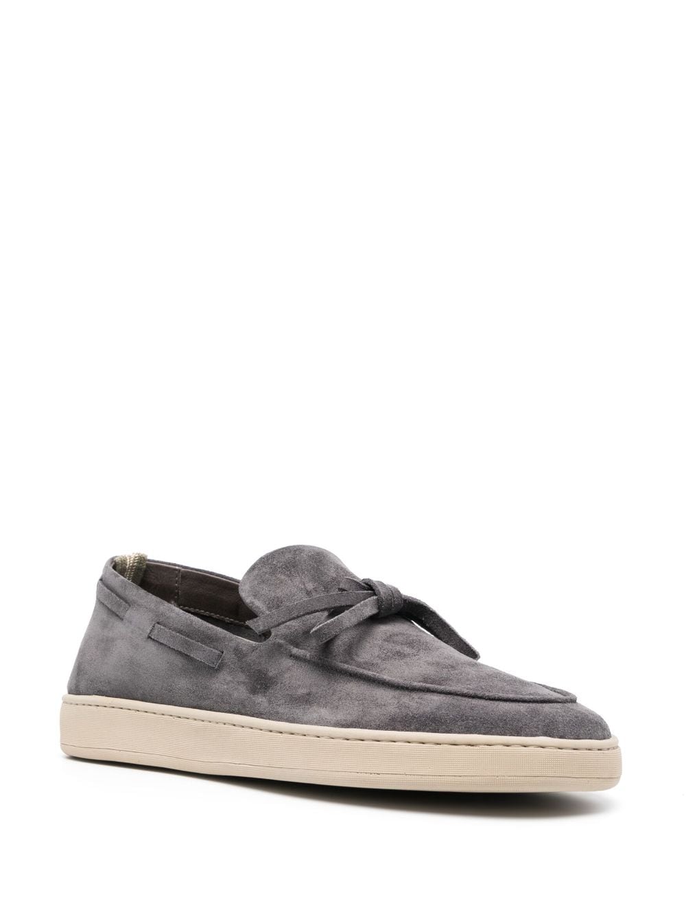 Officine Creative Herbie suède loafers - Grijs