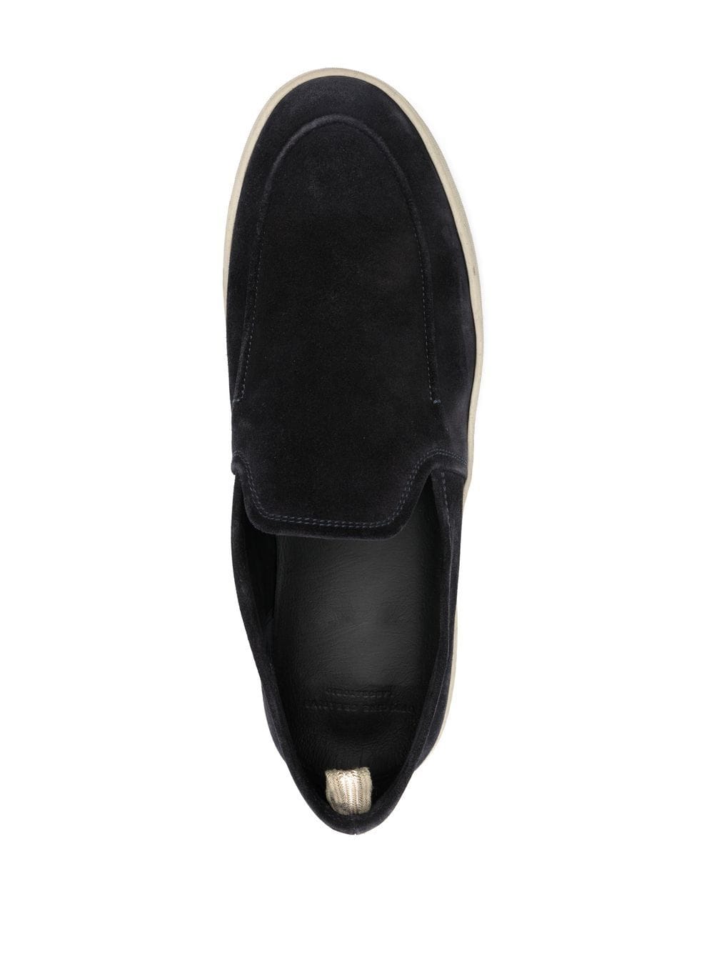 Shop Officine Creative Herbie Suede Loafers In Blue