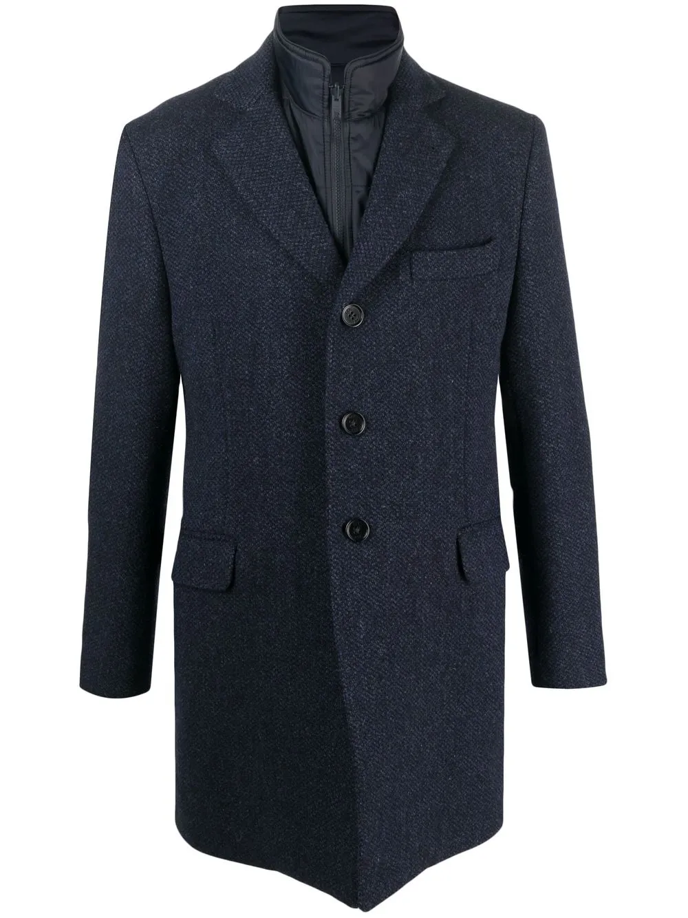 

Fay single-breasted coat - Blue