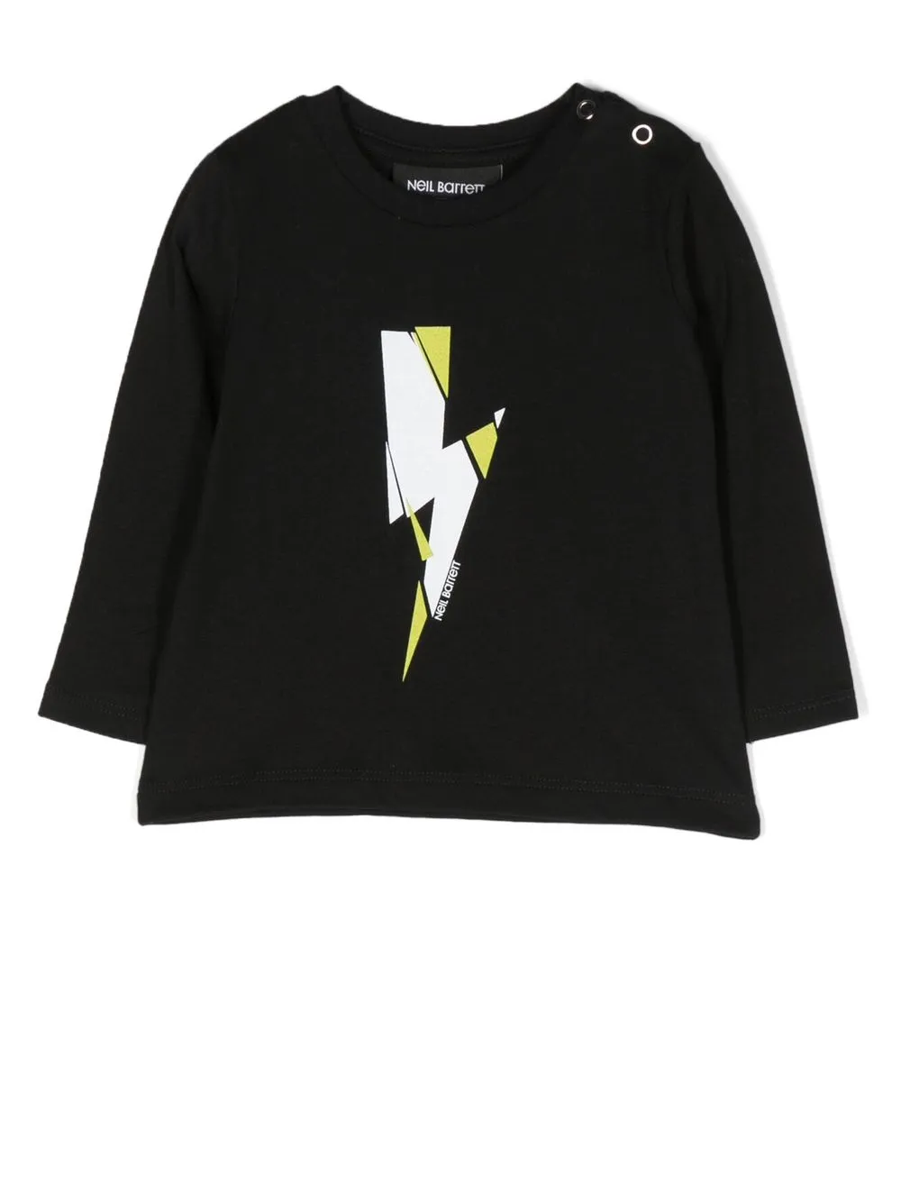 

Neil Barrett Kids sudadera con motivo de rayo - Negro