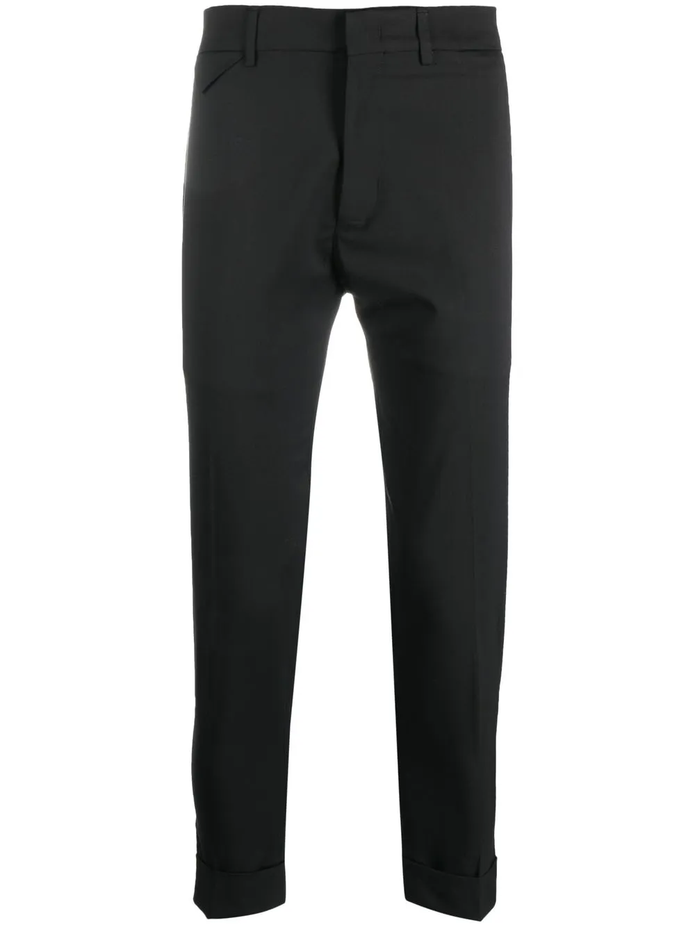 

Low Brand pantalones rectos con bolsillos - Negro