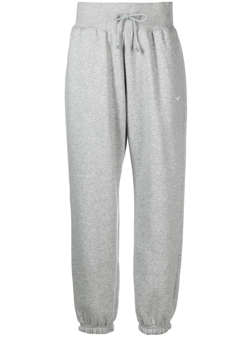 

Nike logo-embroidered drawstring track pants - Grey
