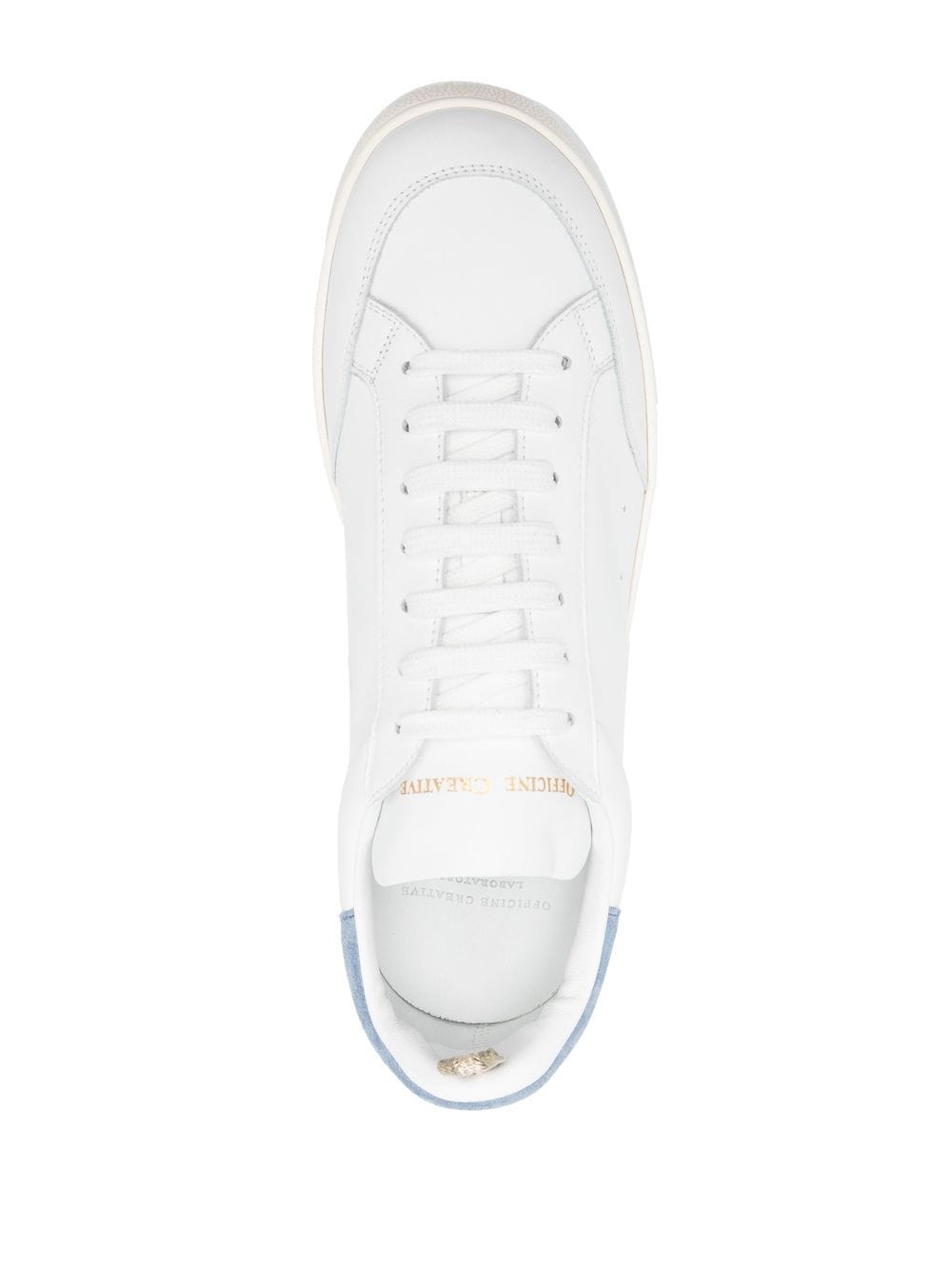 Shop Officine Creative Lace-up Low-top Sneakers In White