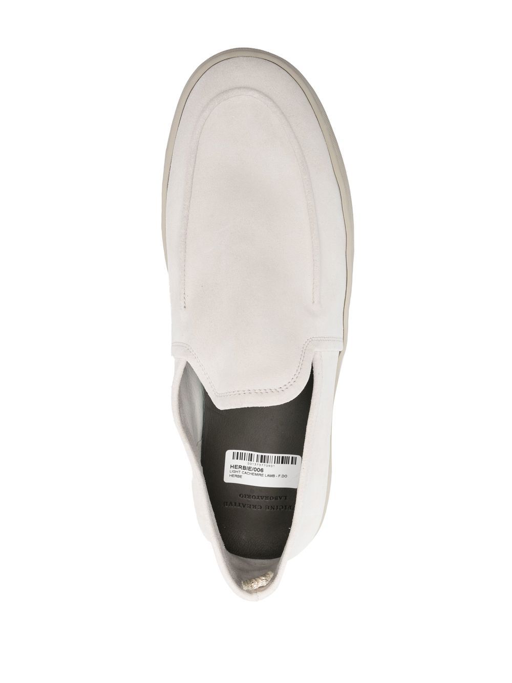 Shop Officine Creative Herbie Leather Loafers In White