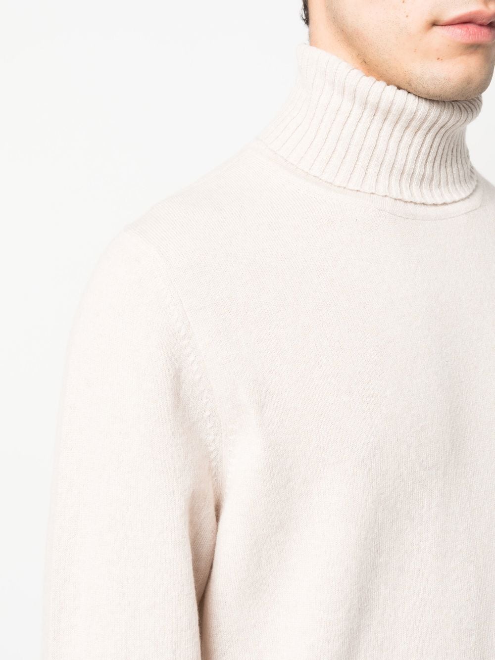 Shop Malo Cashmere Knit Jumper In Nude