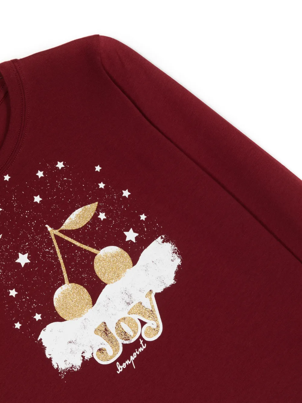  Bonpoint Theia Long-sleeved T-shirt - Red 