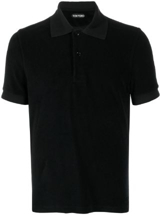 TOM FORD short-sleeve Towelling Polo - Farfetch