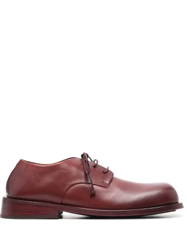 Marsèll square-toe derby shoes - Red