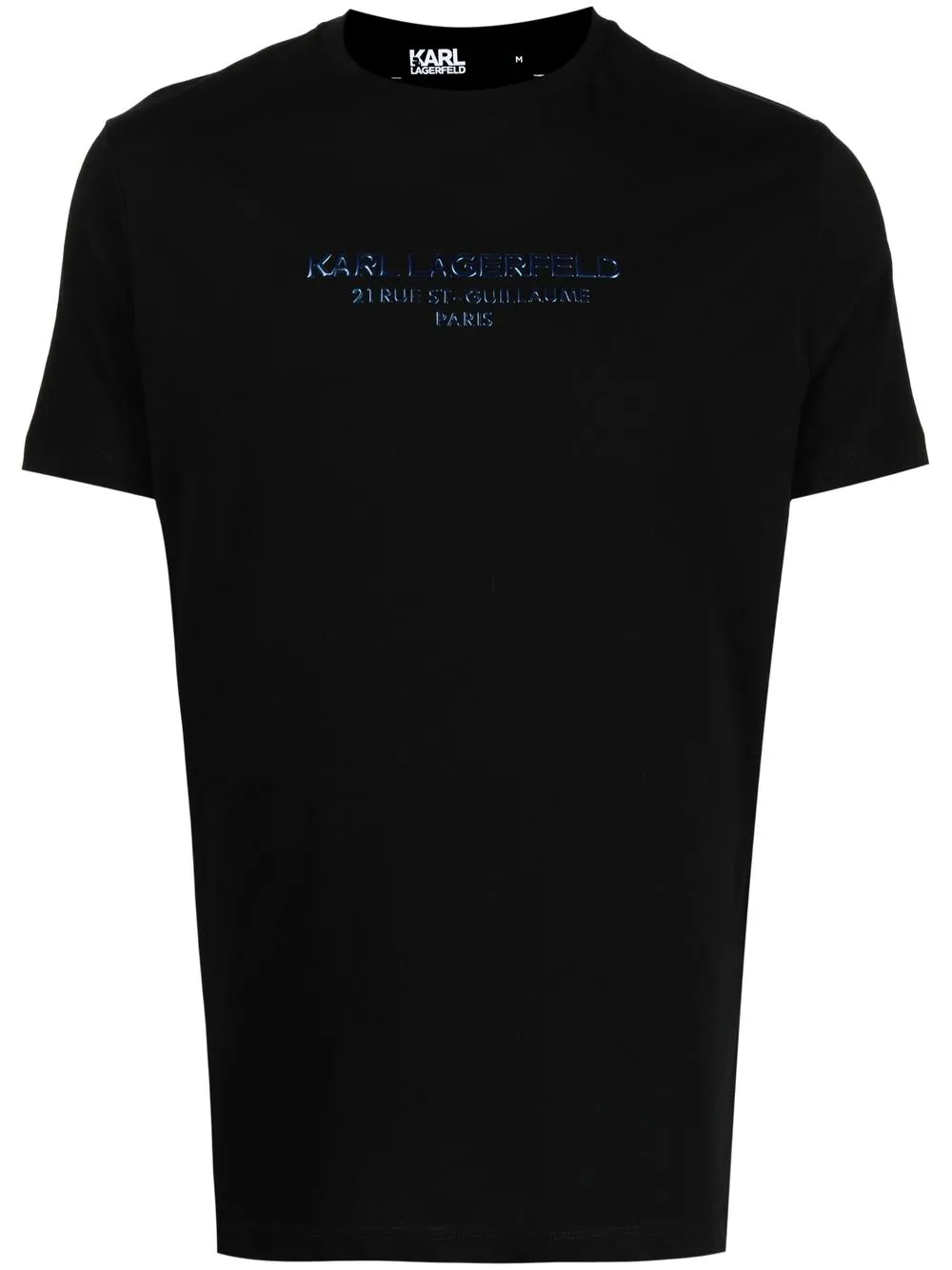 

Karl Lagerfeld logo-print T-shirt - Black